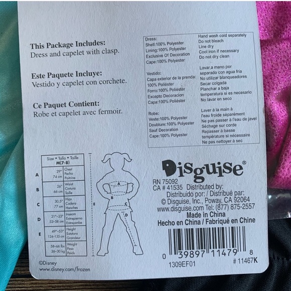 Disney Frozen Anna Deluxe child costume - Picture 8 of 8